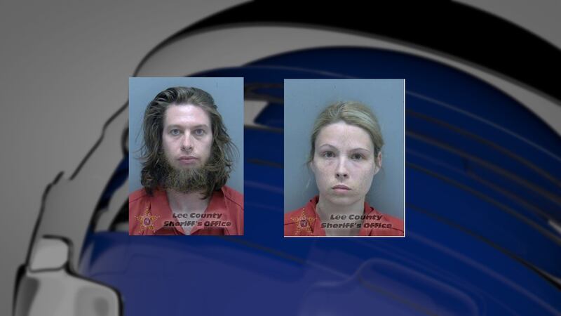 John y Samantha White, pareja acusada de asaltar sexualmente al perro de su casa.