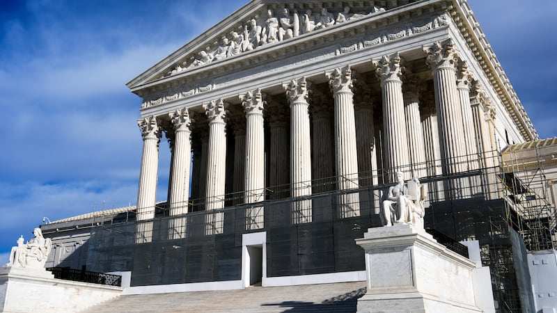 La sede de la Corte Suprema de Estados Unidos en Washington, el 13 de junio del 2026. (AP...